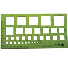 Fabl Square Stencil Code FB416 