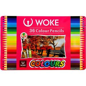 picture Woke Fall 36 Color Pencils