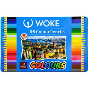 picture Woke City 36 Color Pencils