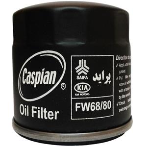 picture فیلتر روغن خودروی کاسپین مدل FW68/80 مناسب برای پراید