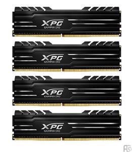 picture RAM: A-Data XPG Gammix D10 4×4GB=16GB DDR4 2800MHz CL16