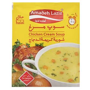 Amadeh Laziz Chicken Cream Soup 61 gr 