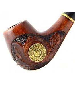 picture پیپ دست ساز یوکرینین سوونییر وایکینگ 2 Ukrainian souvenir Hand Carved Tobacco Smoking Pipe Viking II