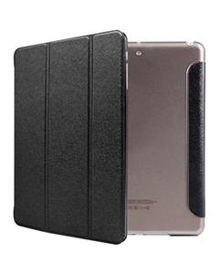picture Bluelans Faux Leather Magnetic Slim Sleep Wake Stand Smart Case Cover for iPad Mini1/2/3 (Black)
